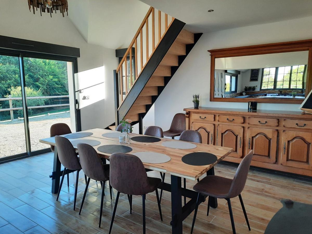 Madelaine Ranch, Nouvelle Piscine 2025 Villa Le Gast ภายนอก รูปภาพ